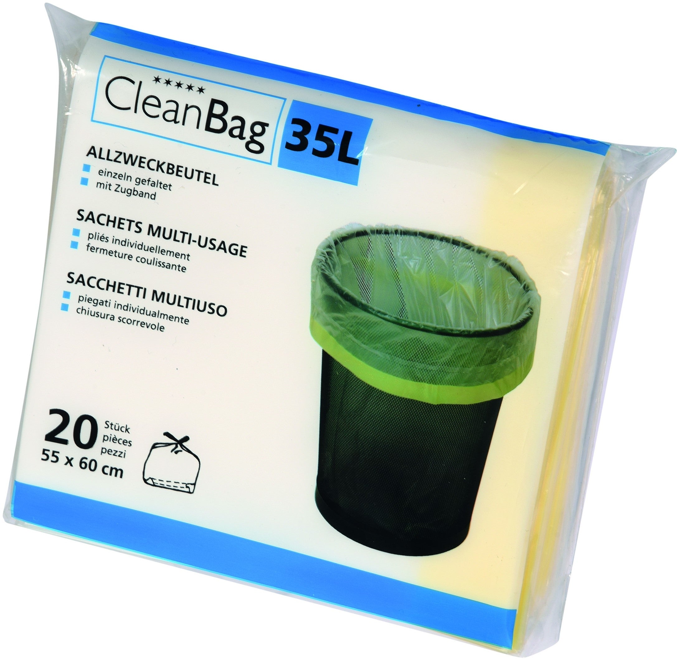 CLEANBAG Sachets multi-usage 2574 35l, 20 pcs.