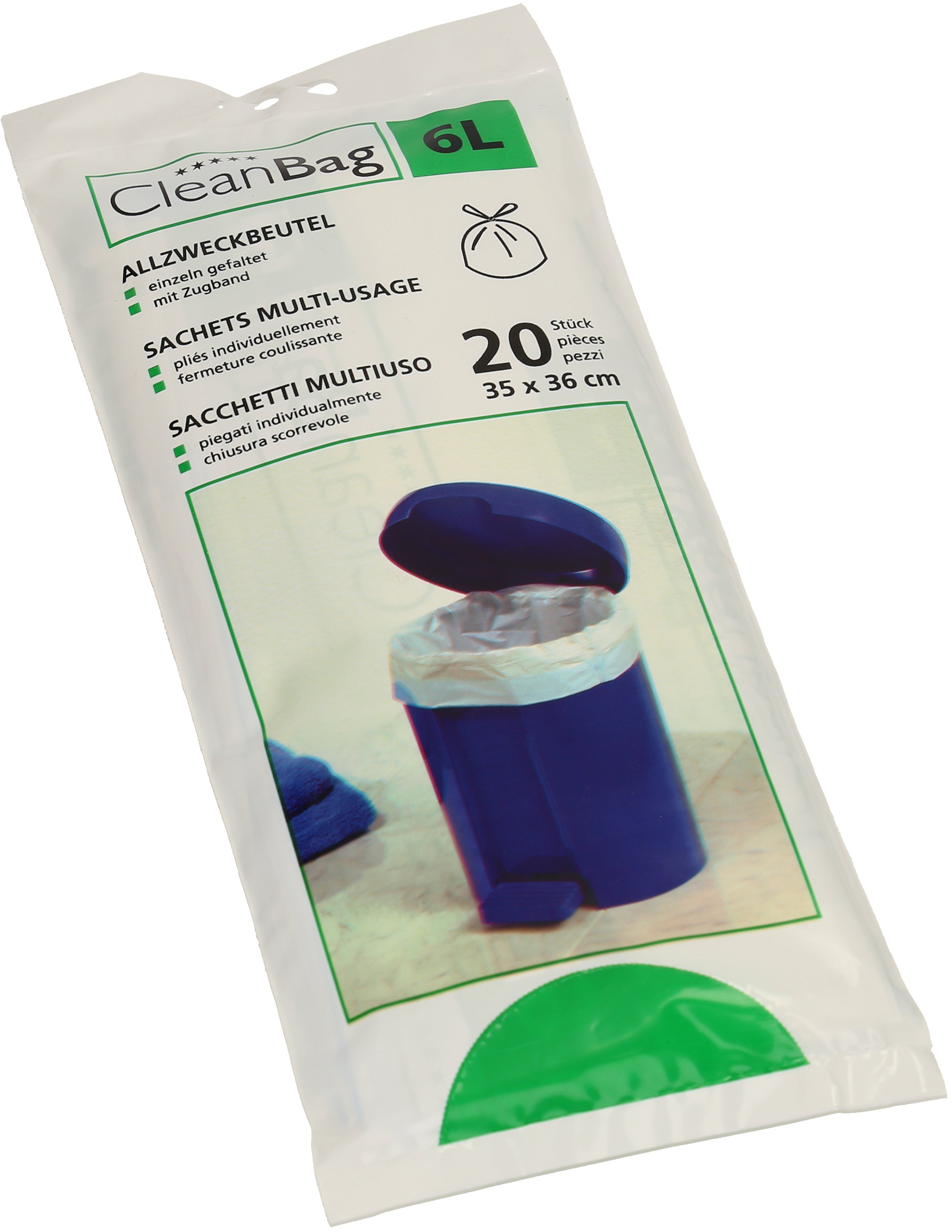 CLEANBAG Sachets multi-usage 2696 6l, 20 pcs.