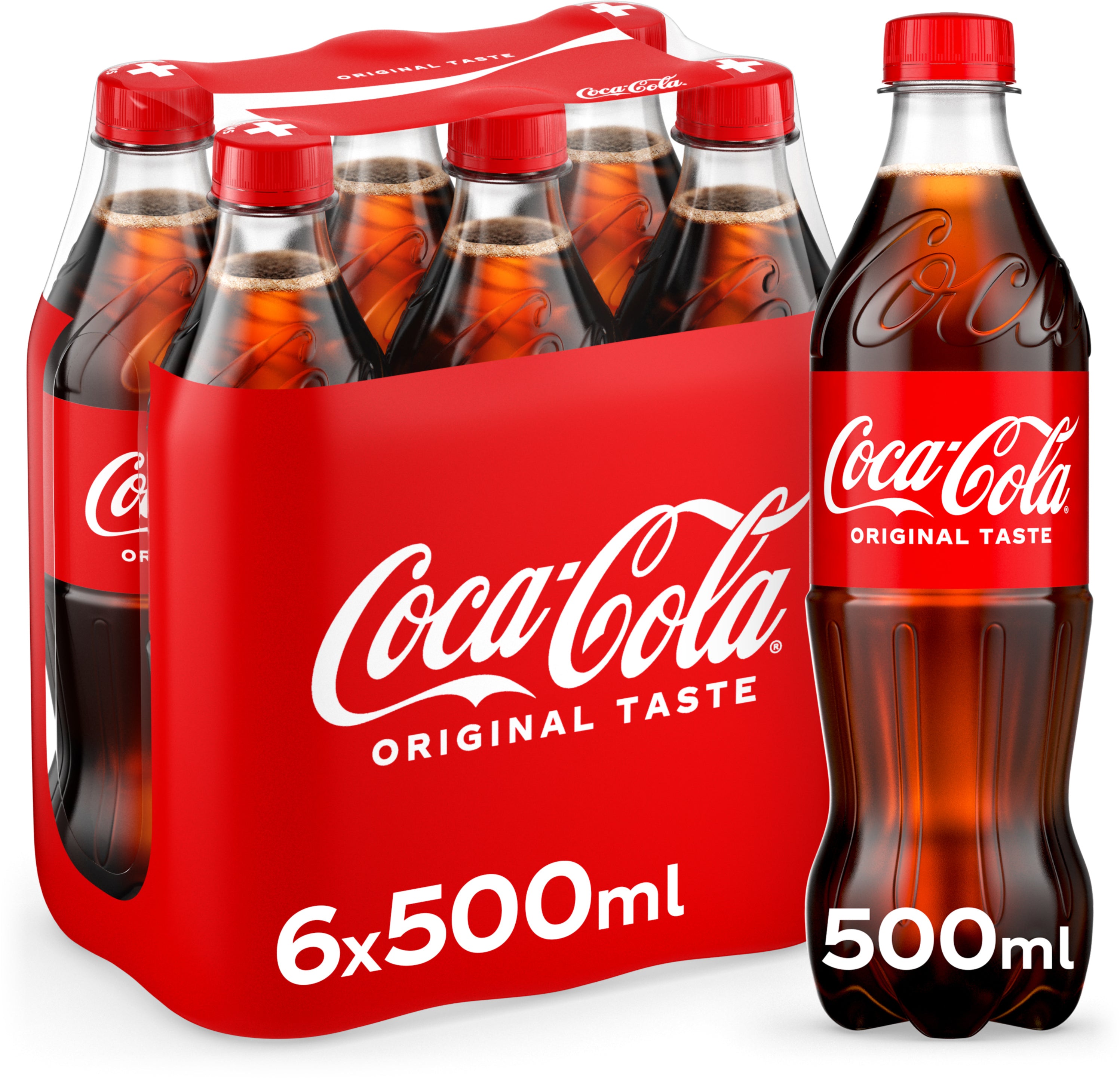 COCA COLA Original 153717 50cl, 6 pcs.