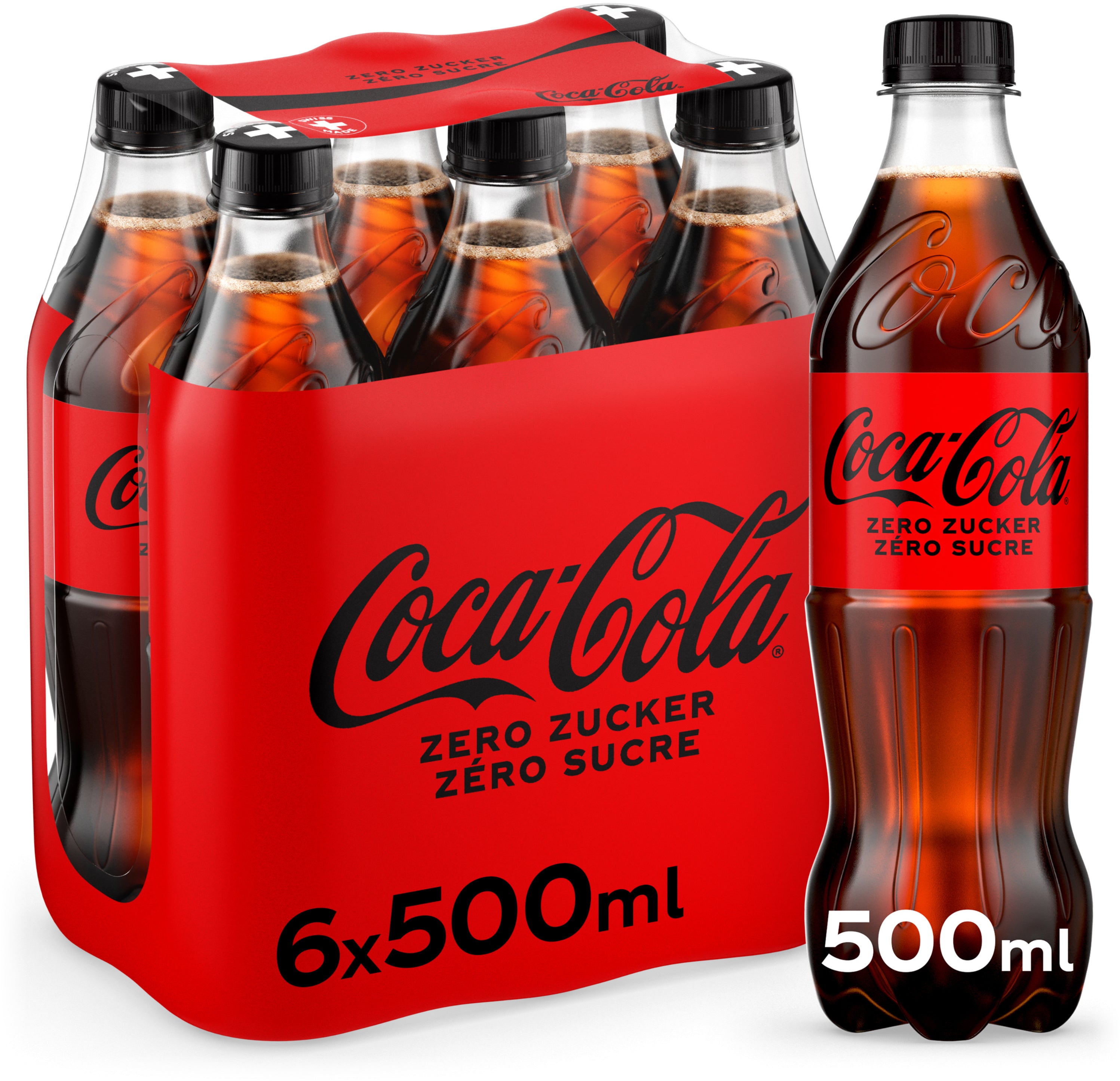 COCA COLA Zero 298008 50cl, 6 pcs.