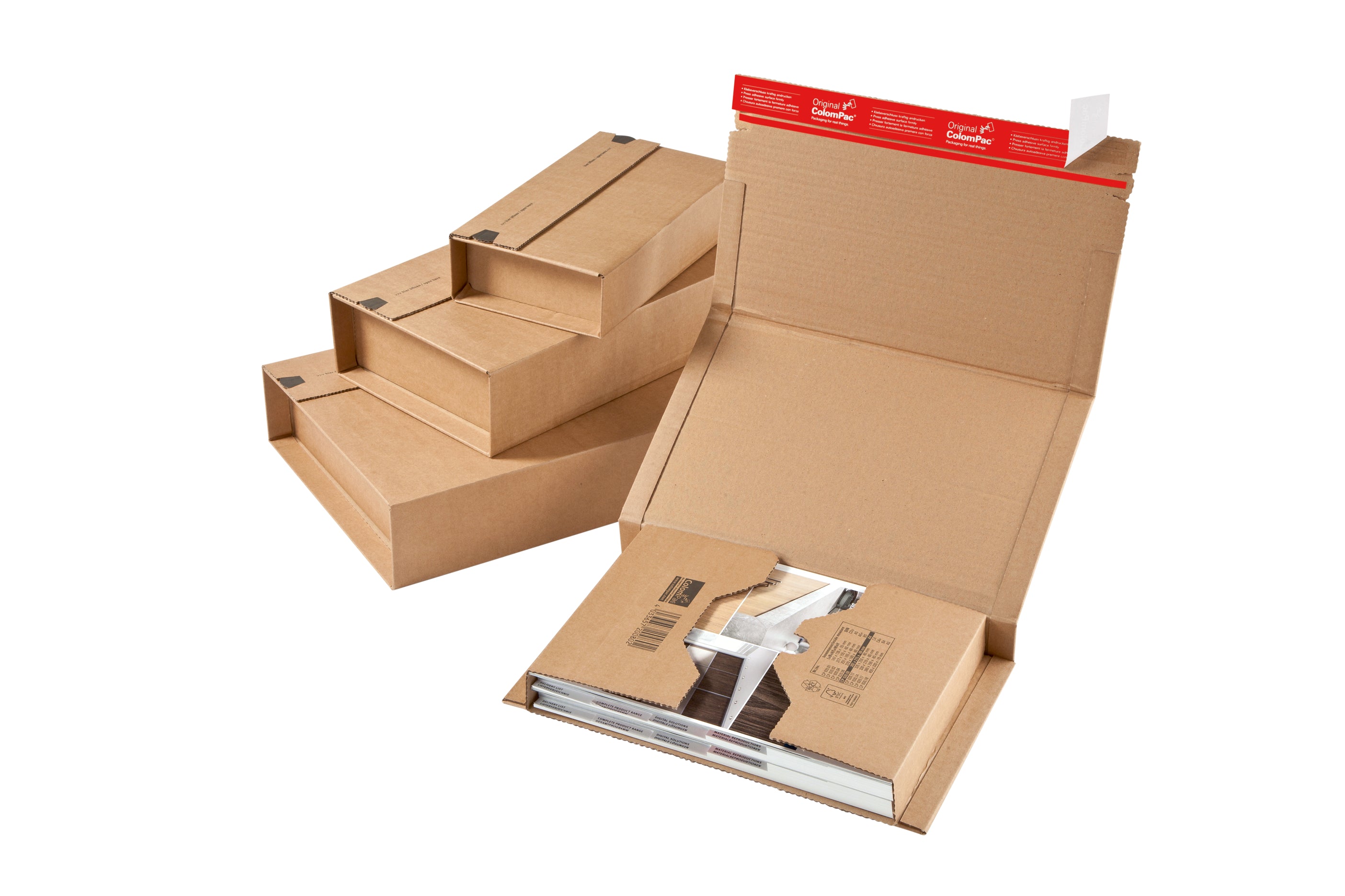 COLOMPAC Emballage univ. 2053507 330x270x80mm brun 20 pcs.