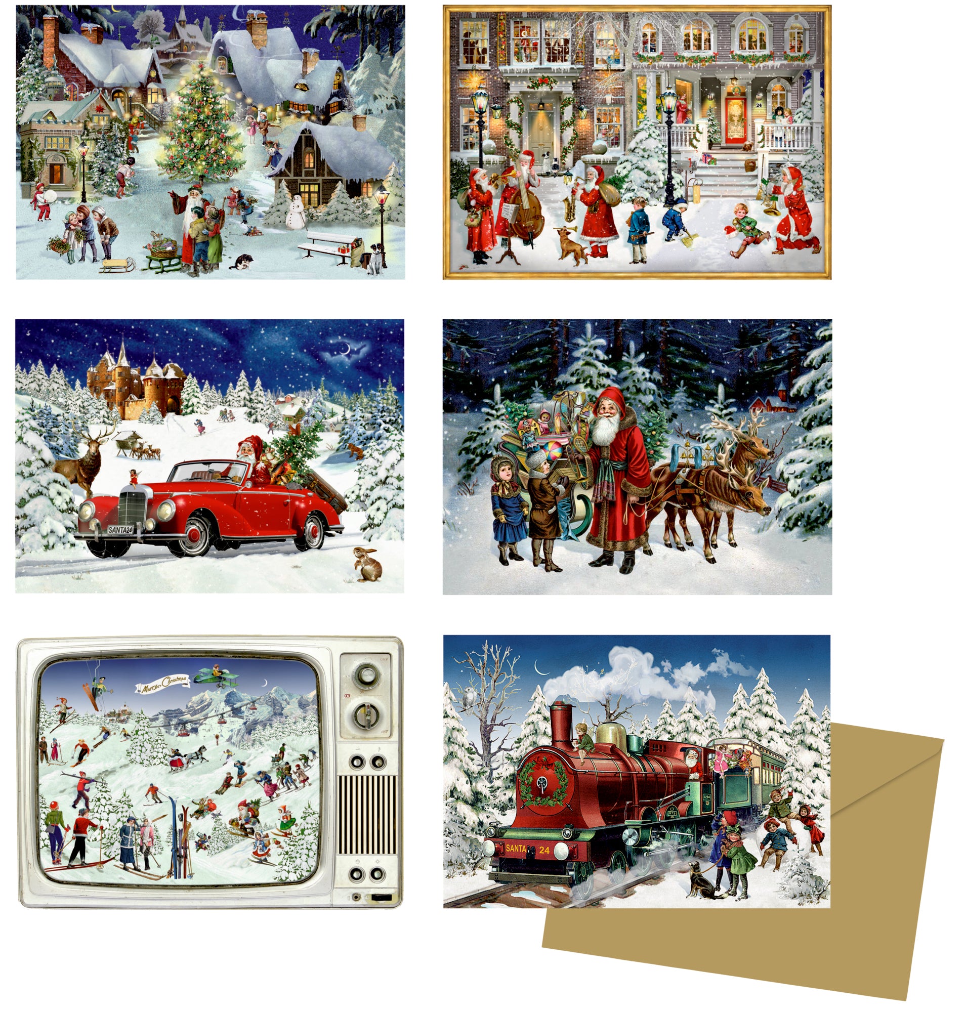 COPPENRAT Adventskalender        8.5x6cm