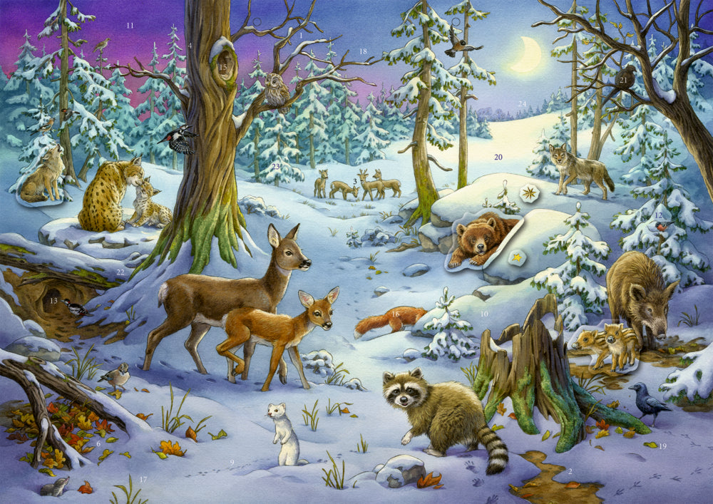 COPPENRAT Stickers calendrier de l'aven