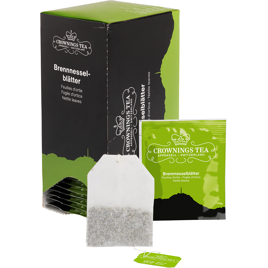 CROWNING'S Feuilles d'ortie 101263 Sachets 1.3 g, 25 pcs.