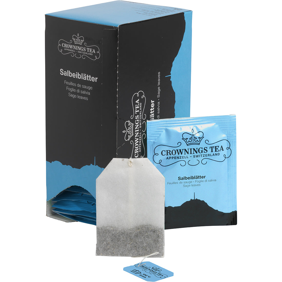 CROWNING'S Feuilles de sauge 101264 Sachets 1.2 g, 25 pcs.
