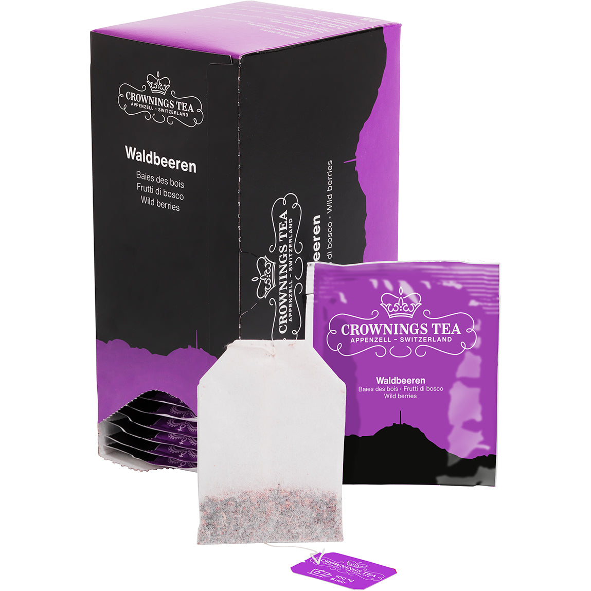 CROWNING'S Baies des bois 101302 Sachets 2.5g, 25 pcs.