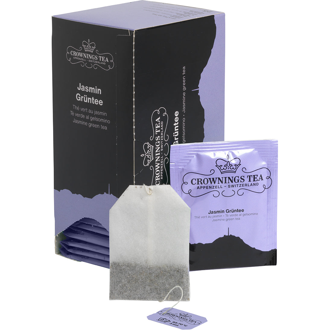 CROWNING'S Thé vert au jasmin 106561 Sachets 1.75g, 25 pcs.