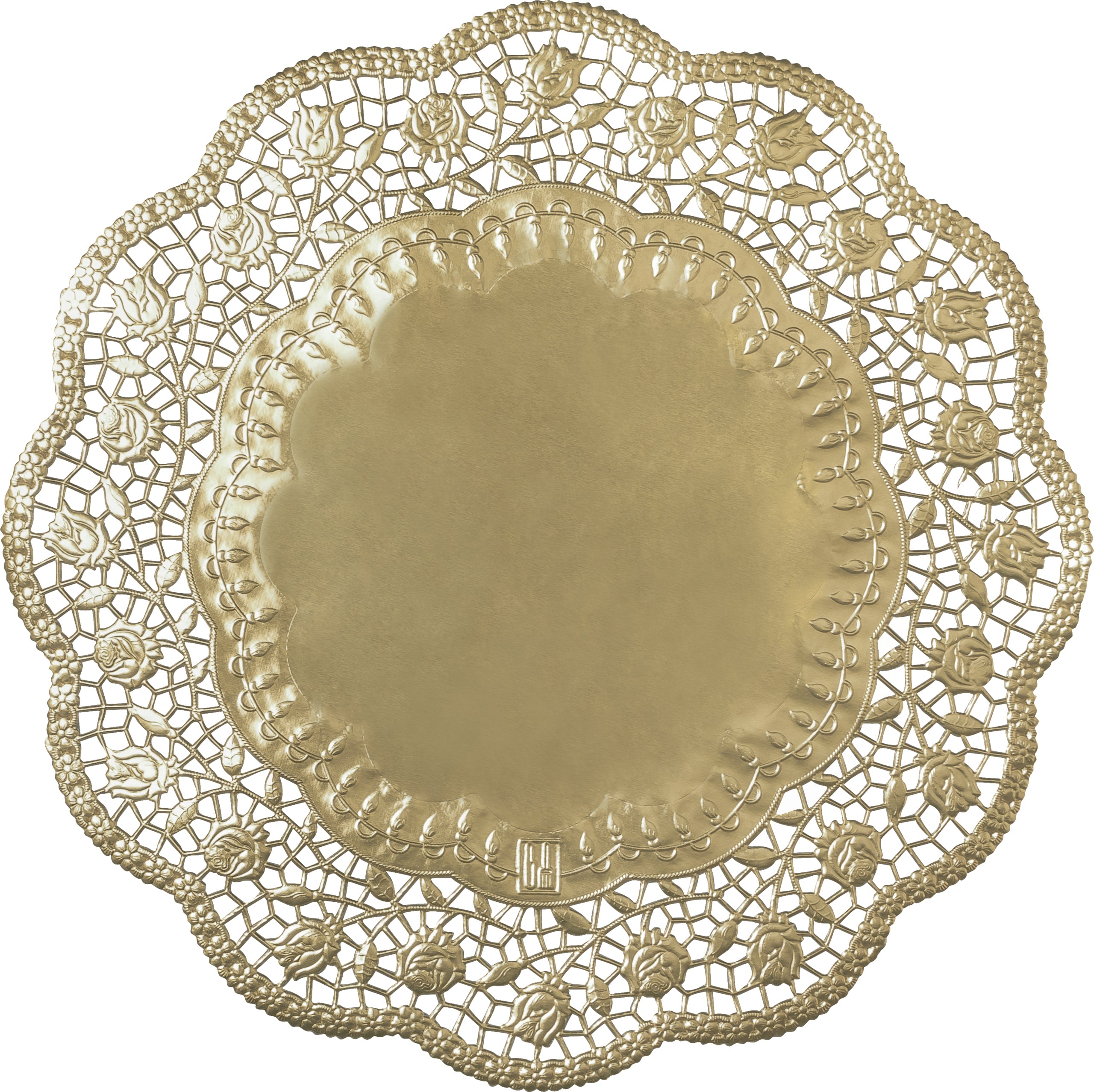 DEMMLER Dentelles gâteau rond 3621390425 36cm, 4 pcs. or