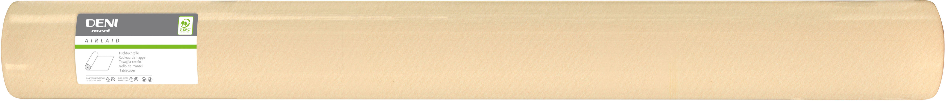 DENI Rouleau de nappe Airlaid 16095 120cmx50m champagner