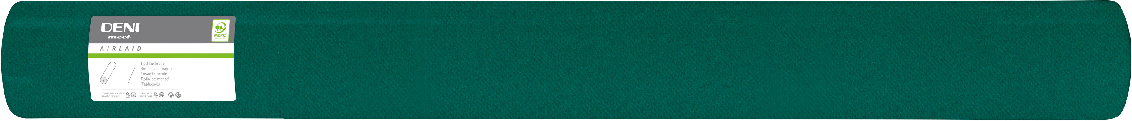 DENI Rouleau de nappe Airlaid 5195 120cmx50m vert