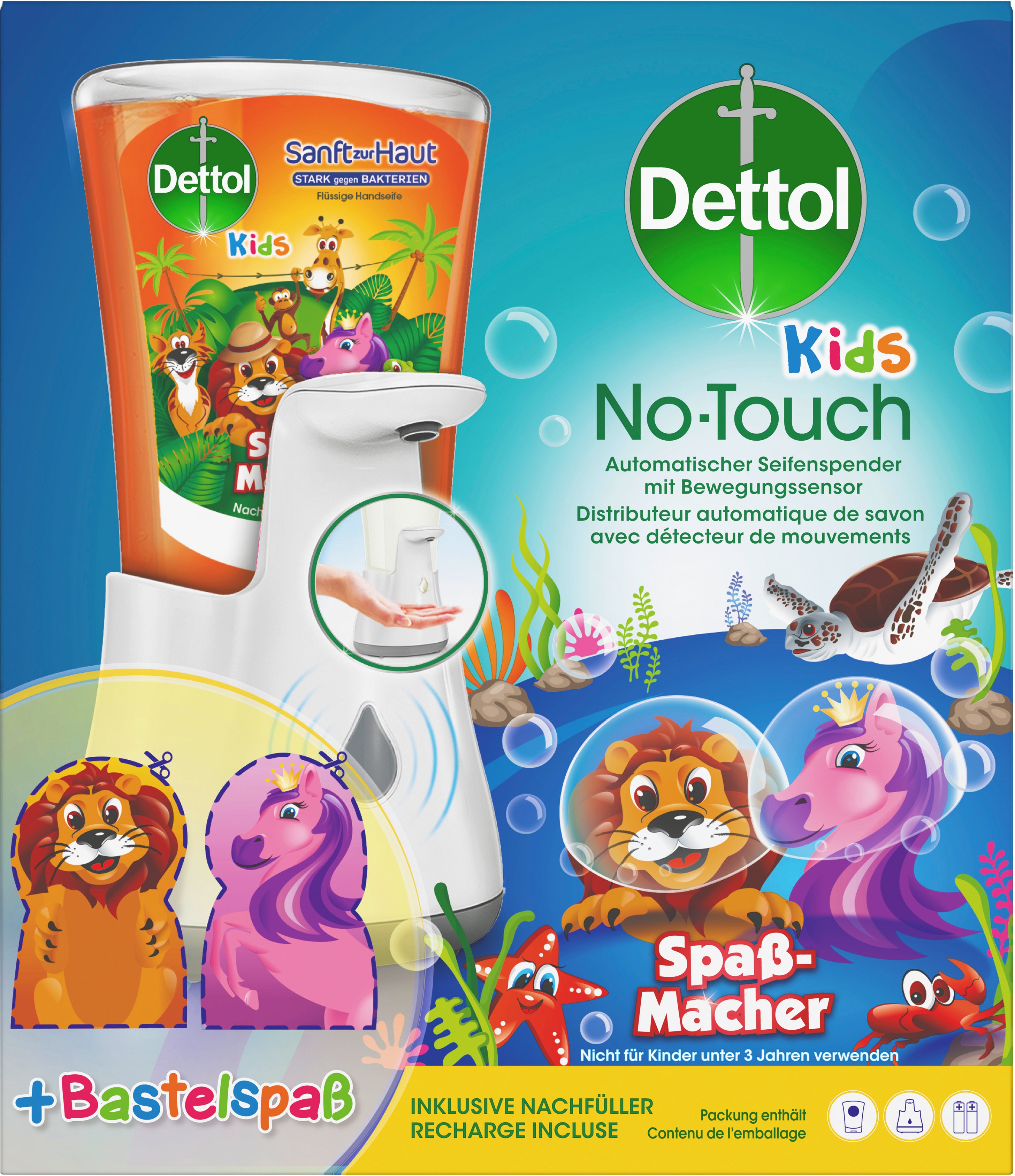 DETTOL No-Touch Kids Starter Set 3077933 grapefruit 250ml