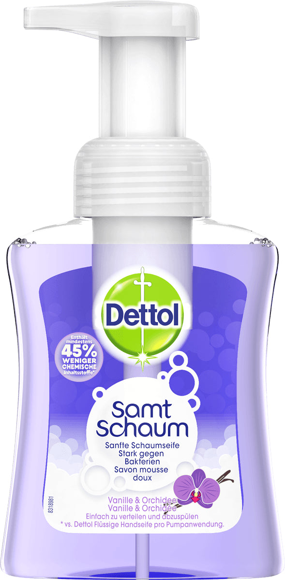 DETTOL Savon mousse 3081009 vanille & Orchidée 250ml