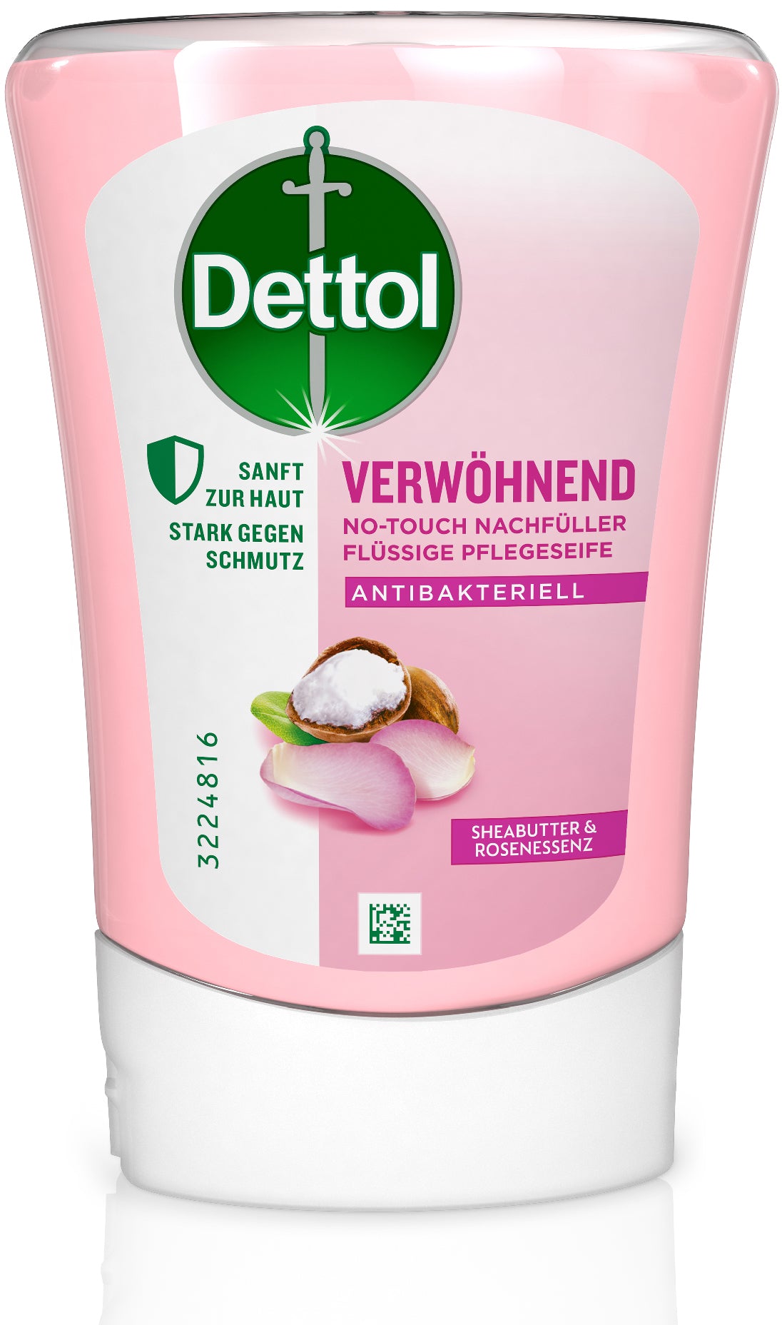 DETTOL Handseife No-Touch 250ml 3182278 Refill Sheabutter&Rosenblüte