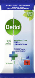 DETTOL Lingettes hygiéniques 3193971 parfum neutre 60 pcs.
