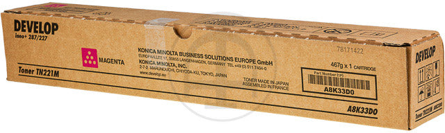DEVELOP Toner magenta TN-221M Ineo +227 20'000 pages