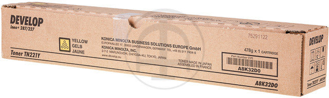 DEVELOP Toner yellow TN-221Y Ineo +227 20'000 pages