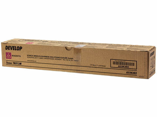 DEVELOP Toner magenta TN-512M Ineo +454 35'000 p.
