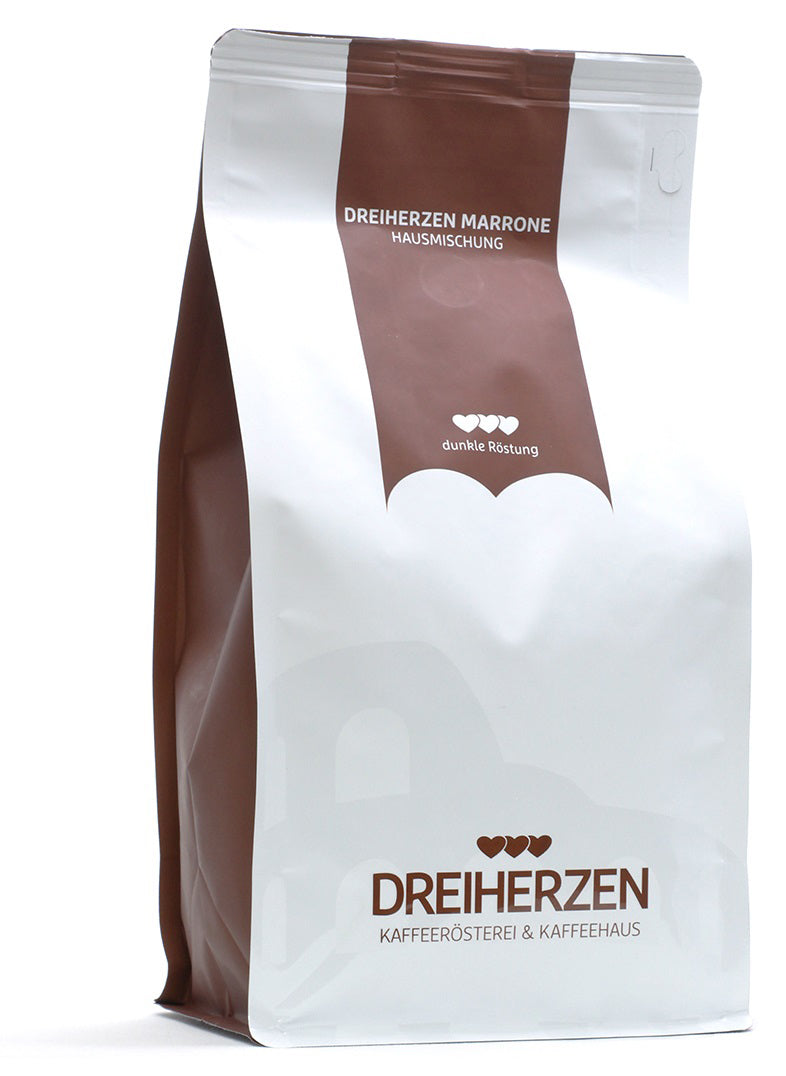 DREIHERZEN Grain de café 1kg 10074 Marrone