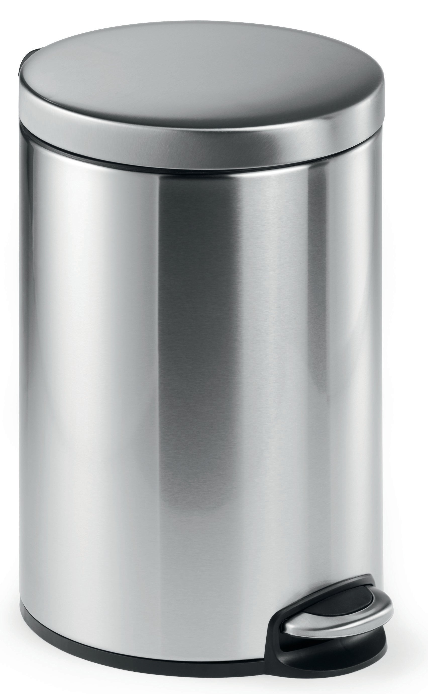 DURABLE Poubelle à pédale 12lt 340123 Acier inoxydable, 40cmx31cm