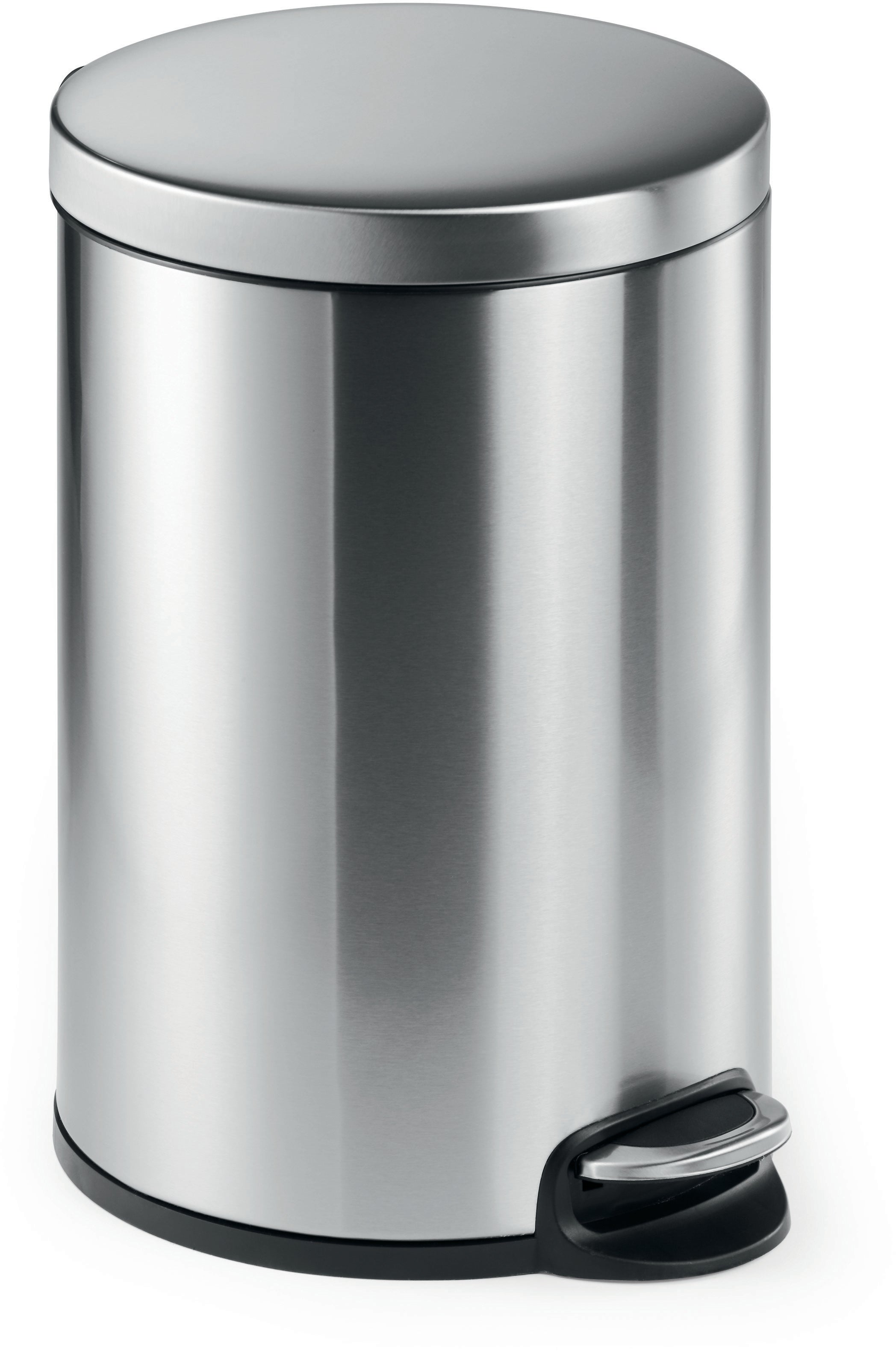 DURABLE Poubelle à pédale 20lt 340223 Acier inoxydable, 45.5cmx36cm