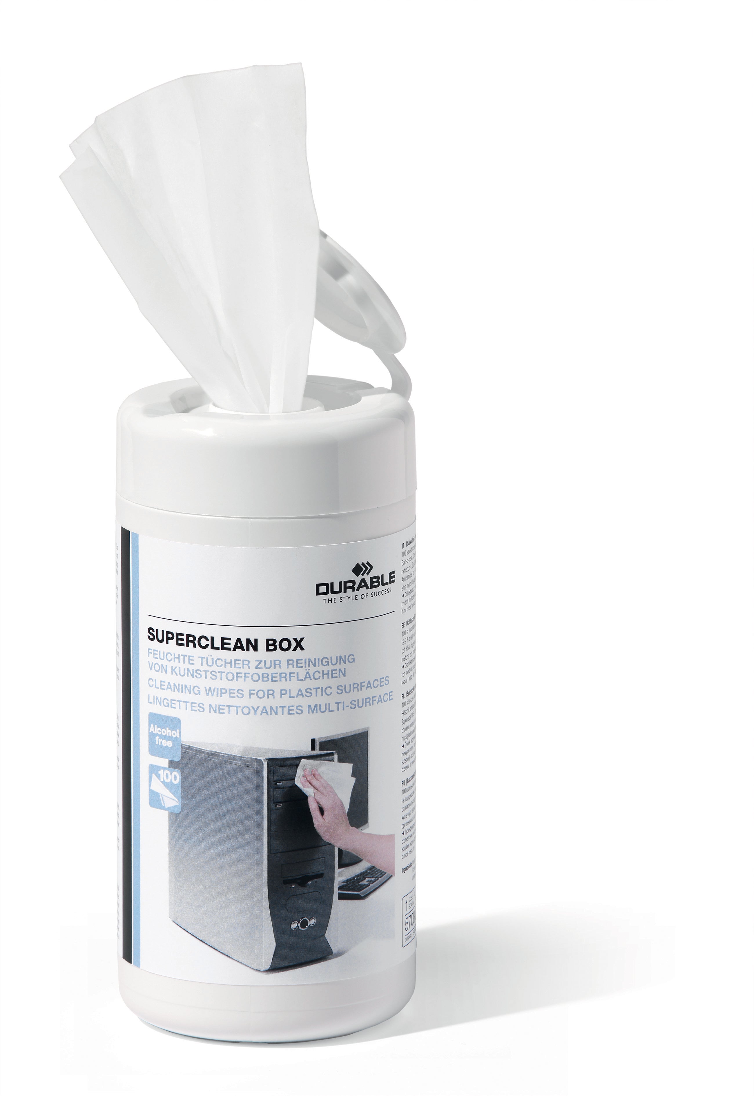 DURABLE Superclean Box 570802 100 tissu