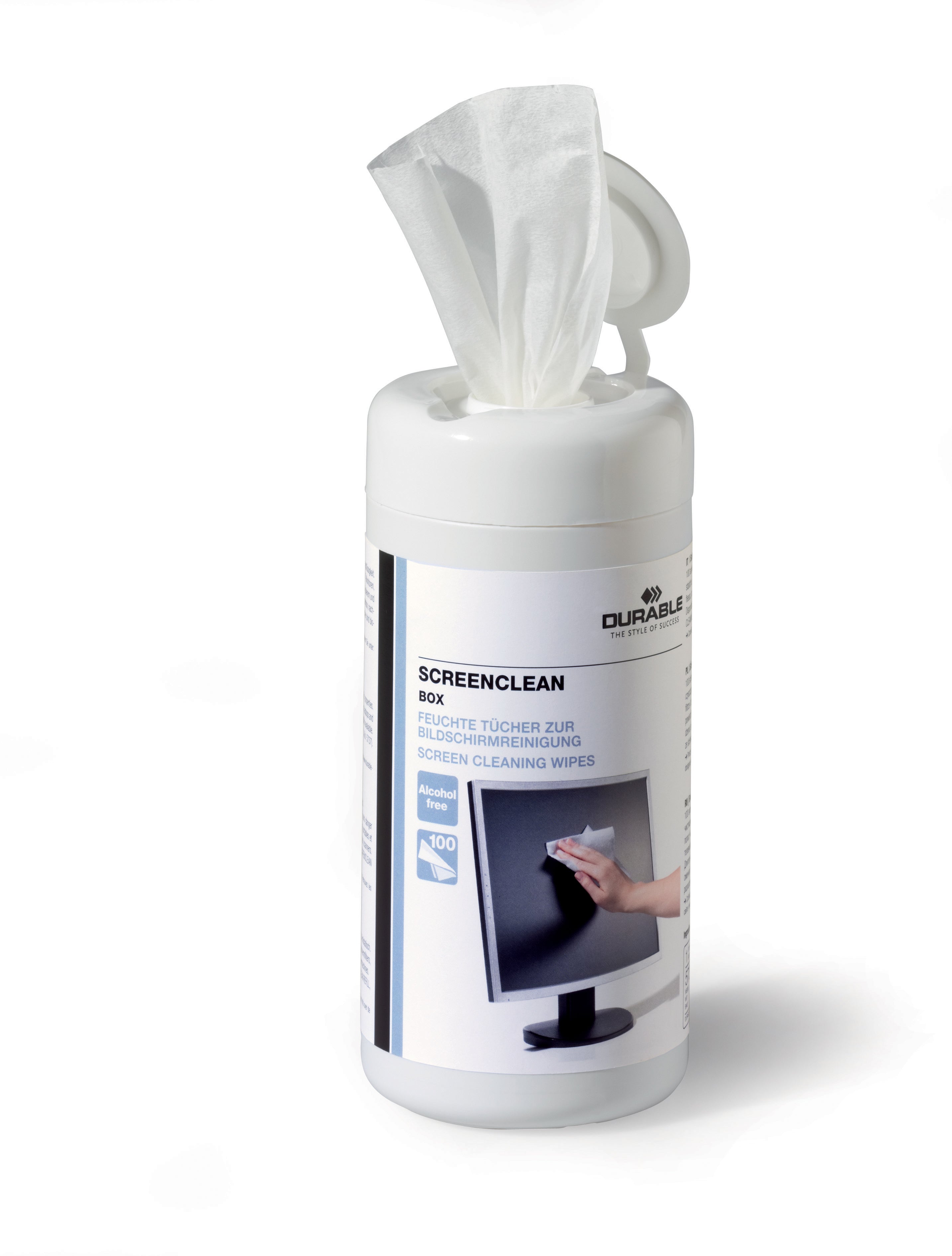 DURABLE Screenclean Box 573602 100 tissu