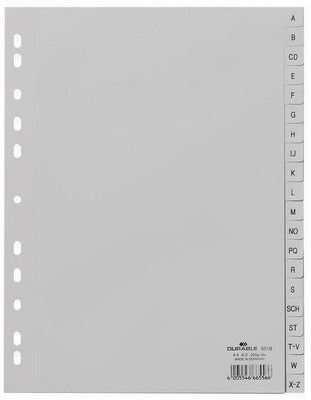 DURABLE   R‚pertoire PP               A4