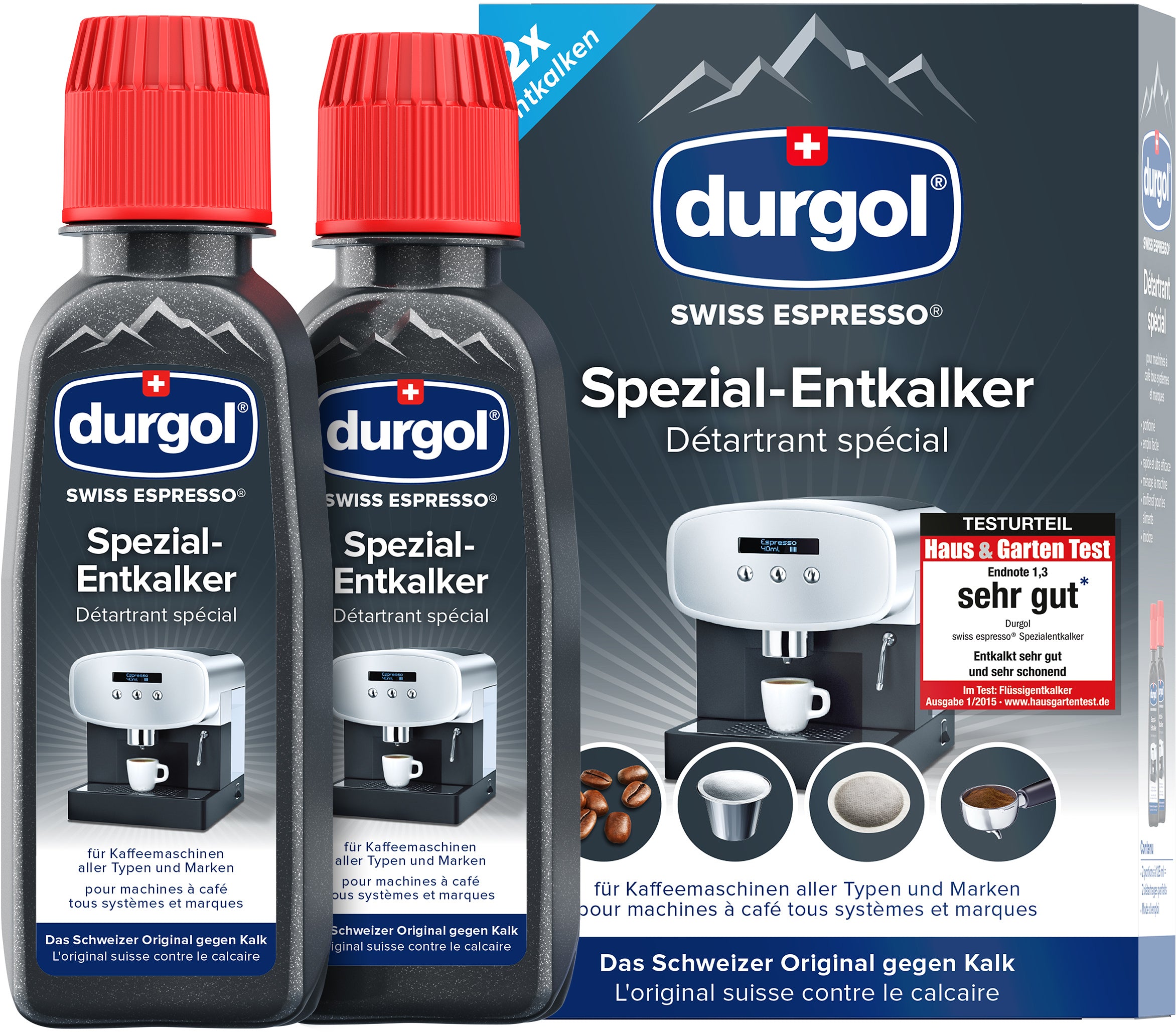 DURGOL Détartrant 490 Swiss Espresso 2 pcs.