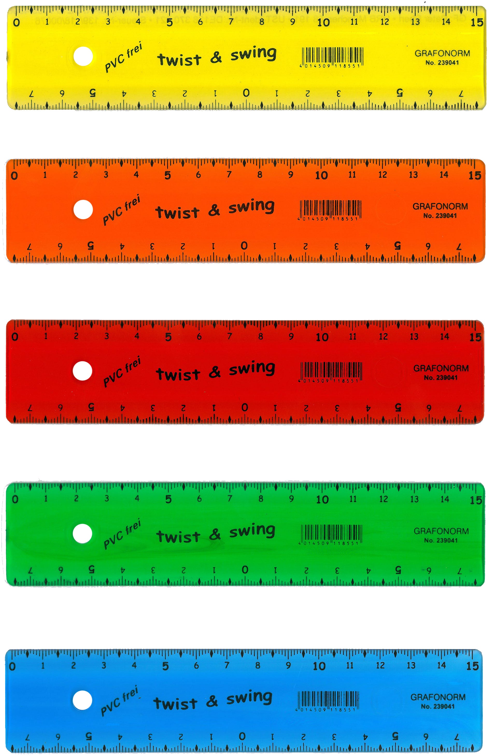 DUX       Twist & Swing Règle       15cm