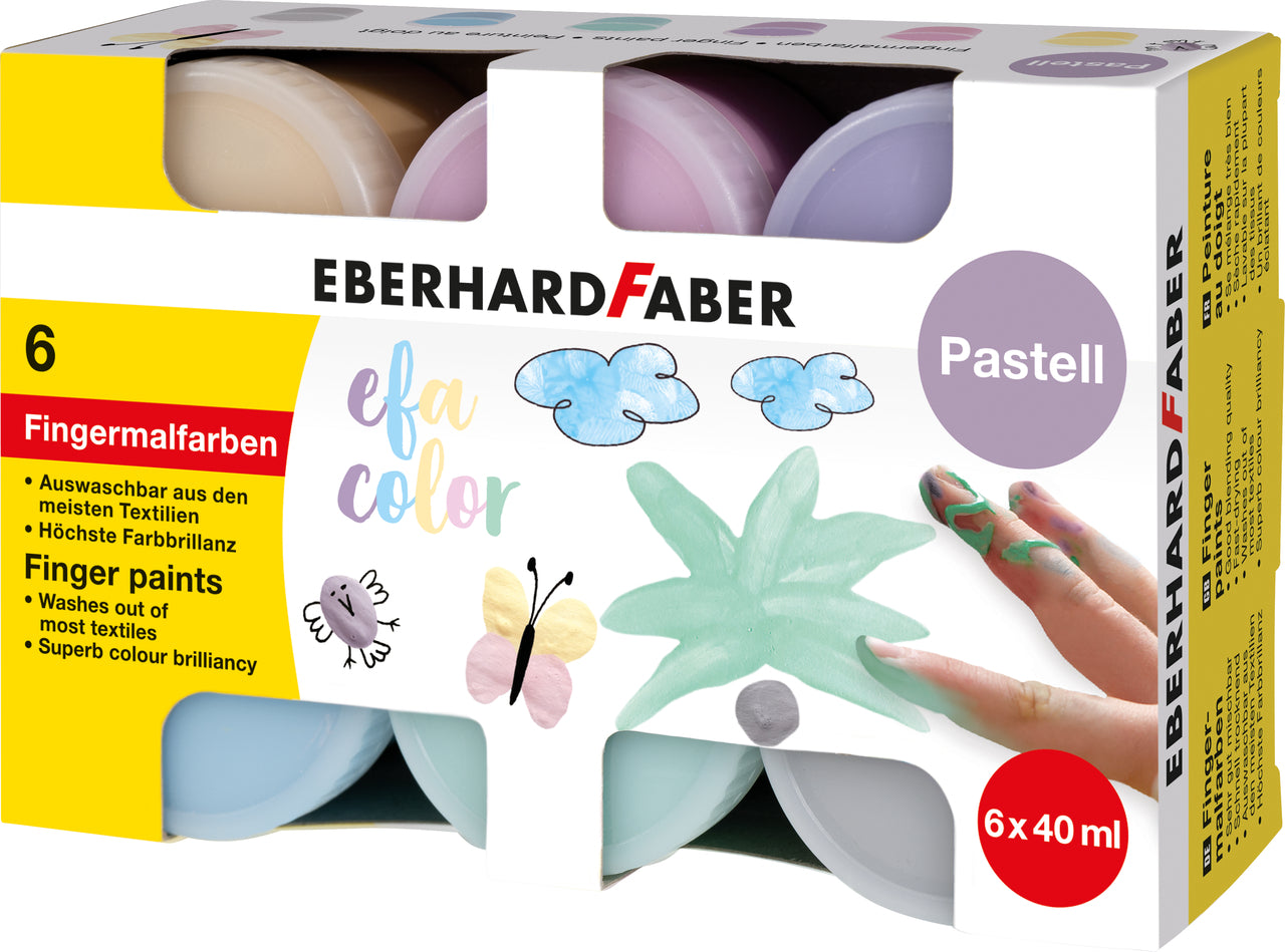 EBERHARD  Peinture au doigt pastel