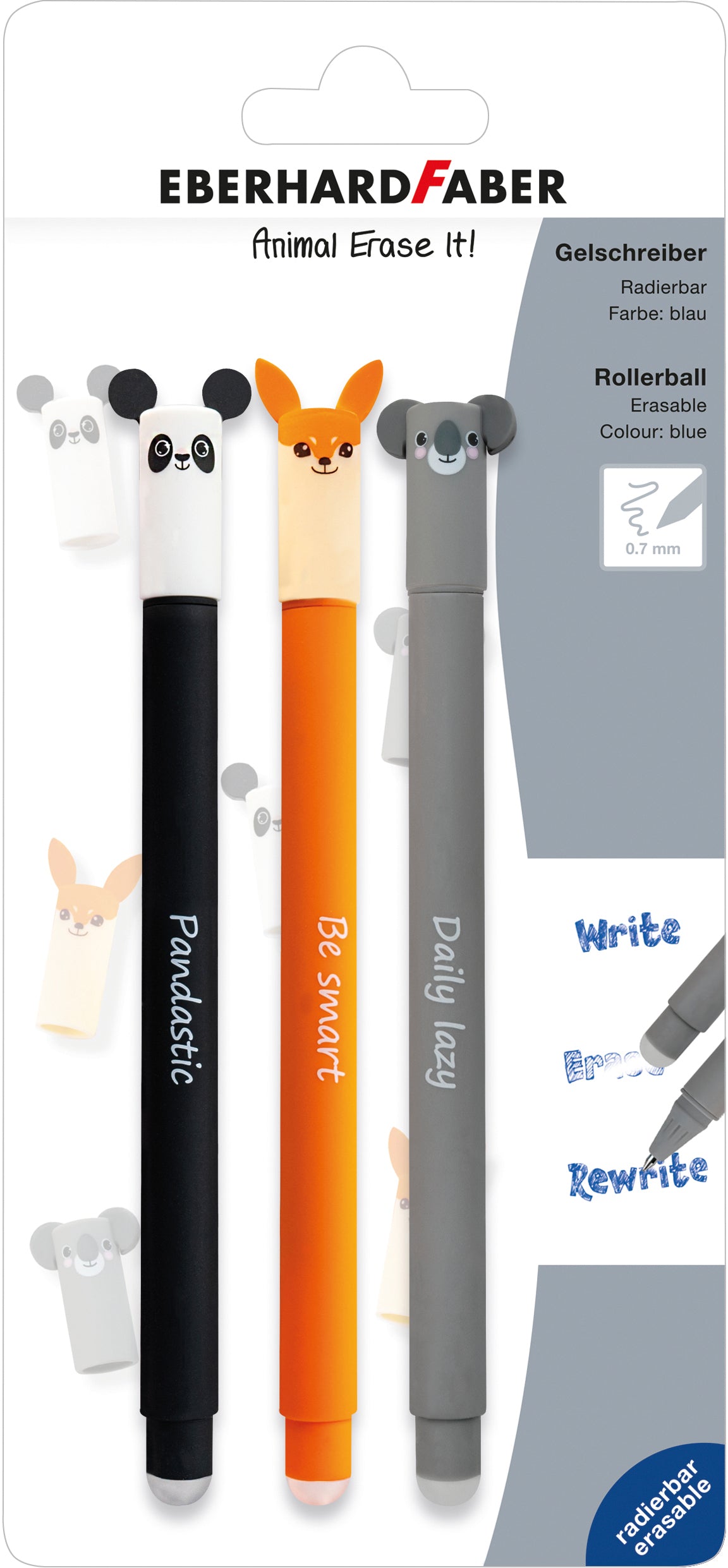 EBERHARD  Stylo gel Erase It       0.7mm