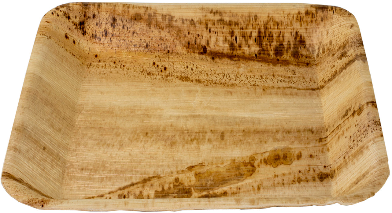 EJS Assiette 24x24cm 3143.3003 Feuille de palmier 25 pcs.