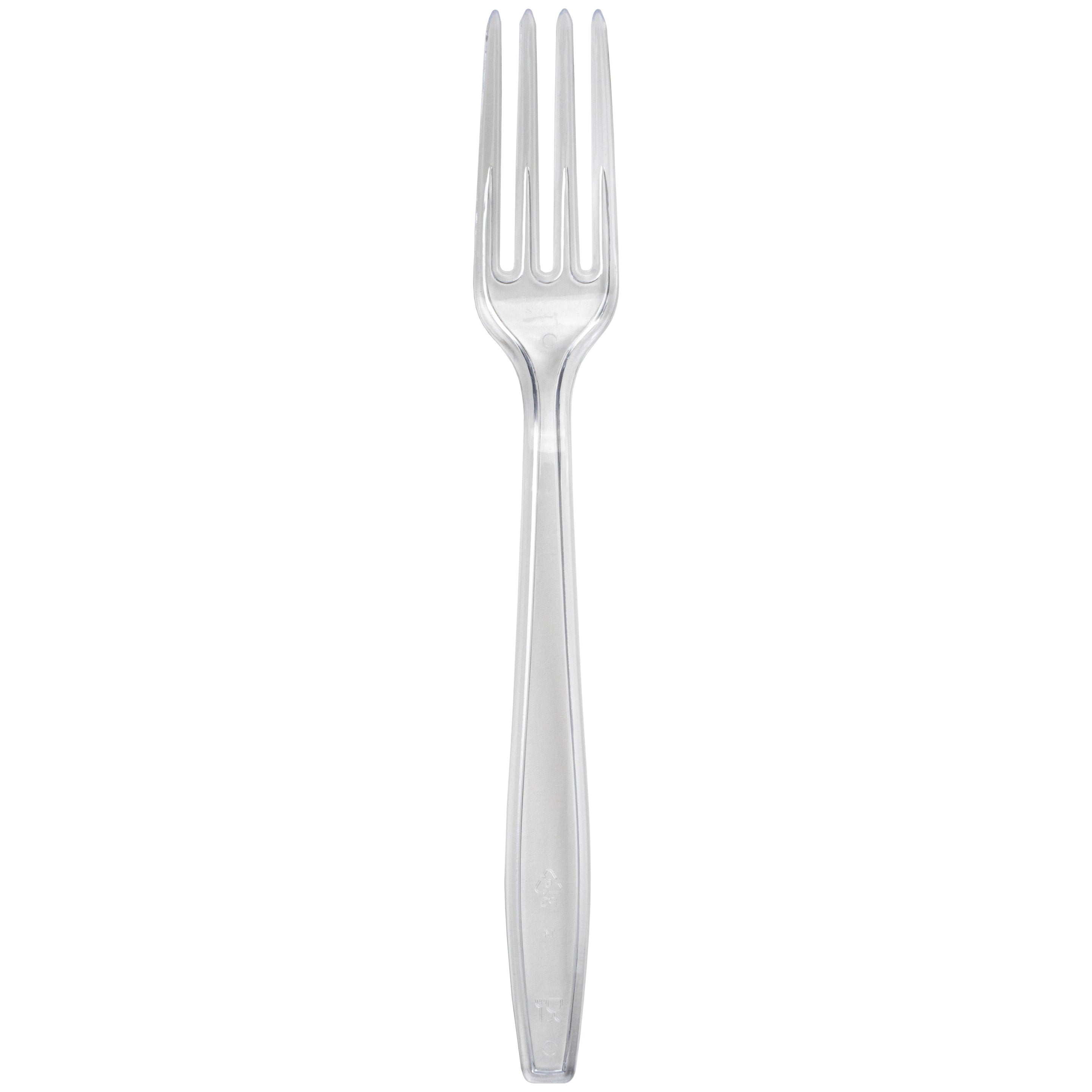 EJS Fourchette en plastique 5115.1003.25 transparent 25 pcs.