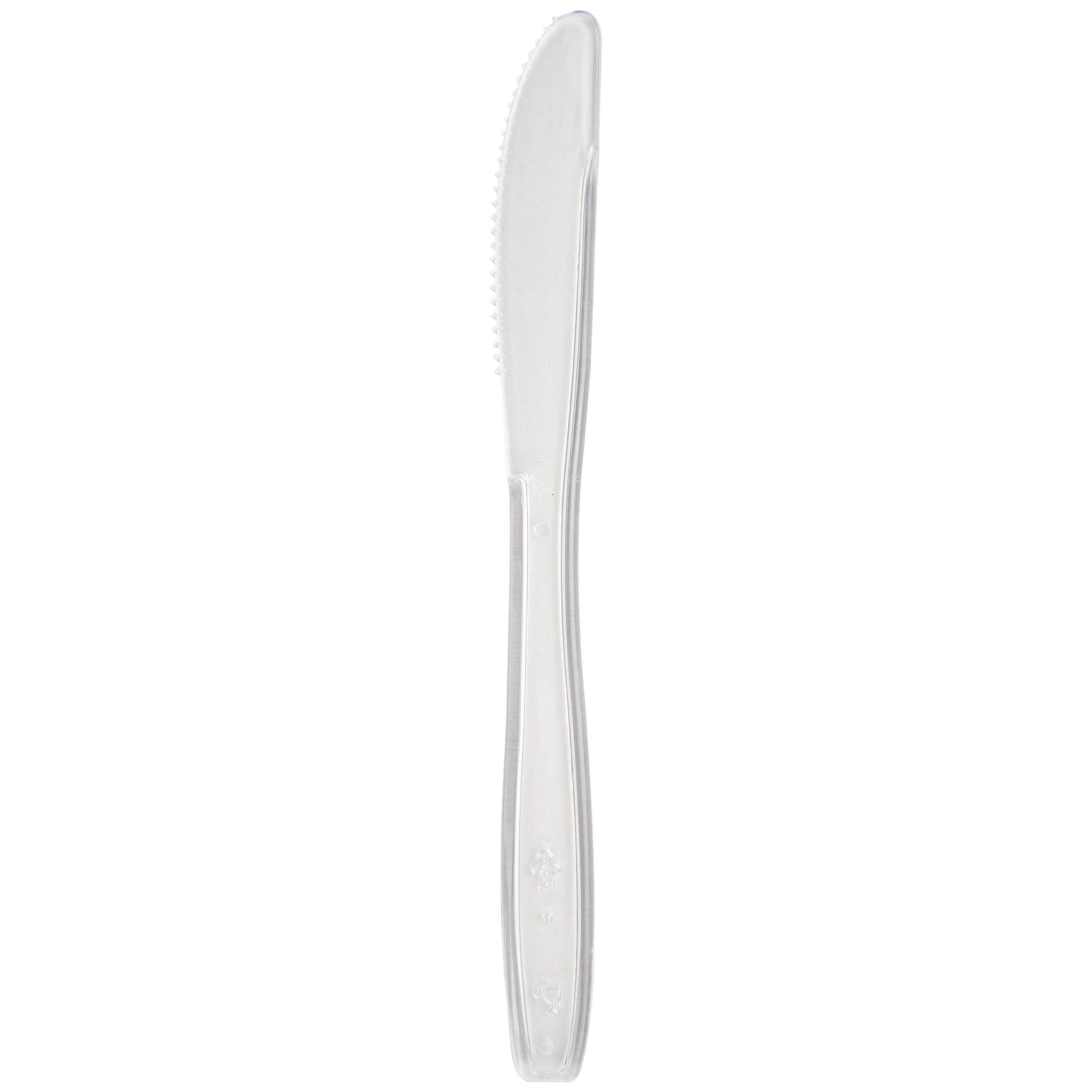 EJS Couteau en plastique 5115.1004.25 transparent 25 pcs.