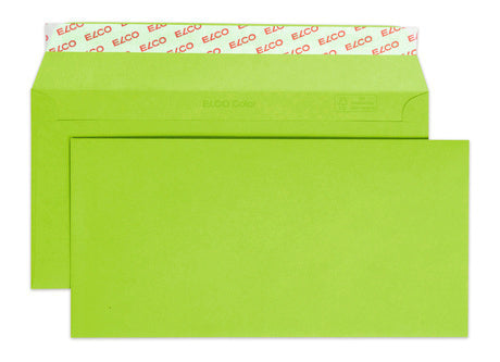 ELCO Enveloppe Color s/fenêtre C5/6 18833.62 100g, vert 250 pcs.