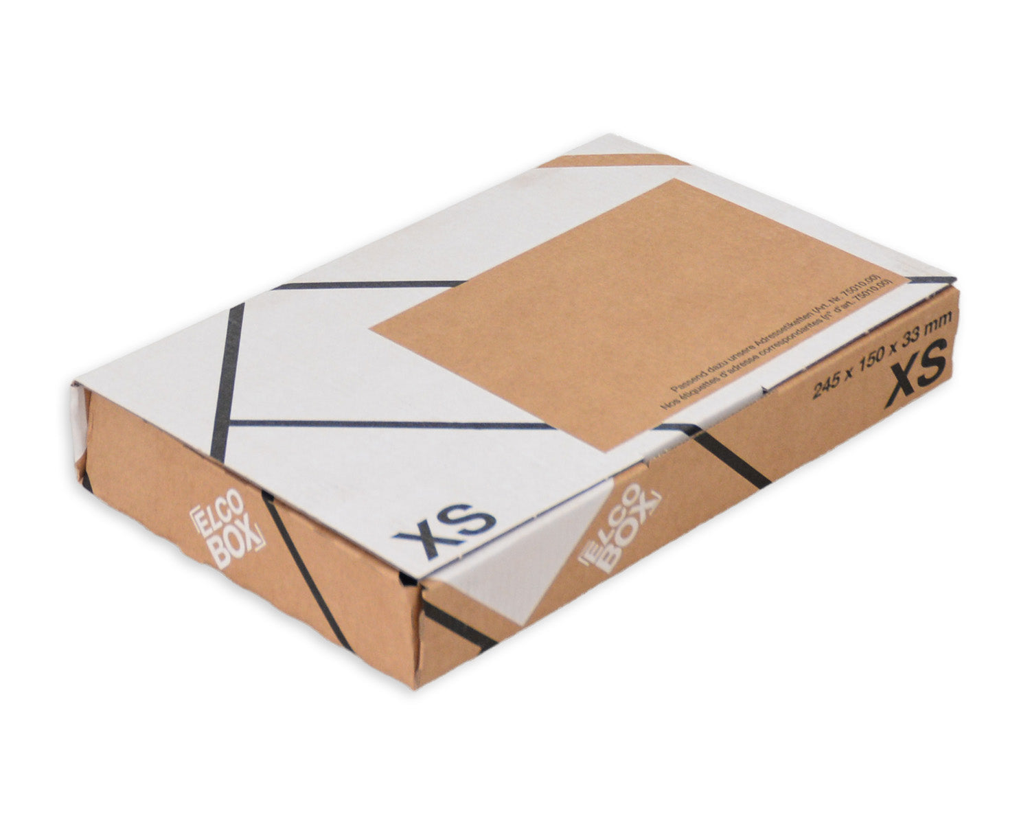 ELCO Emballage d'envoi XS 28831.25 marron/blanc 245x150x33mm