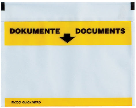 ELCO Pochette Quick Vitro C6 29001.00 jaune 250 pcs.