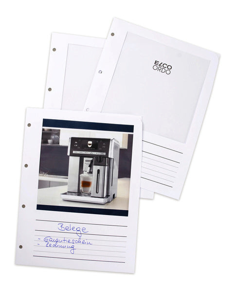 ELCO Pochettes perforées Ordo A4 29462.10 vista, blanc 100 pièces