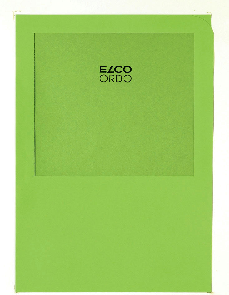 ELCO Dossier d'organ. Ordo A4 29464.62 transport, vert 100 pièces