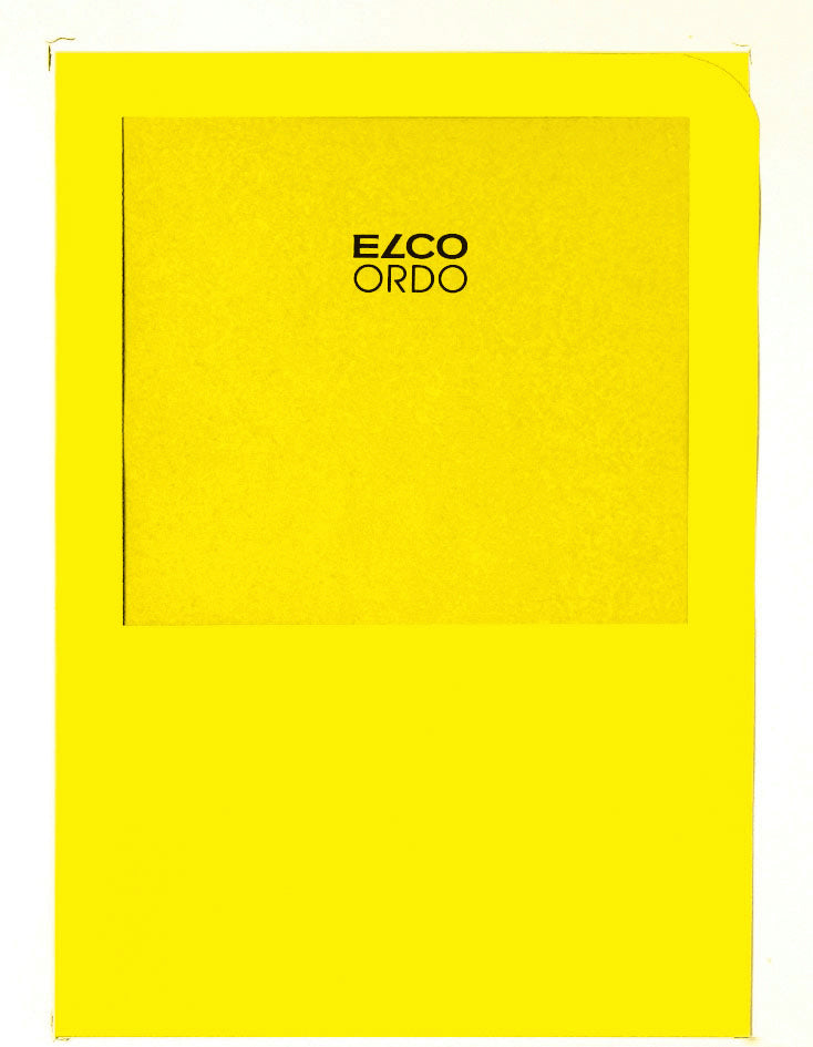 ELCO Dossier d'organ. Ordo A4 29464.72 transport, jaune 100 pièces