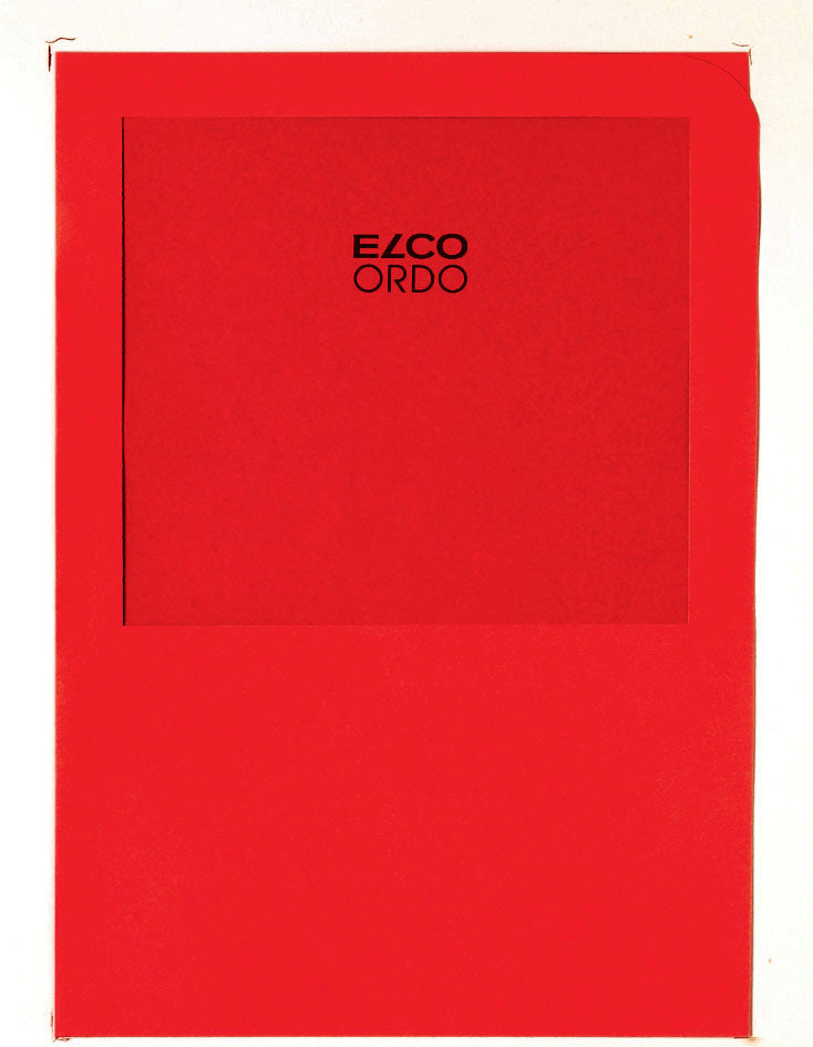 ELCO Dossier d'organ. Ordo A4 29464.92 transport, rouge 100 pièces