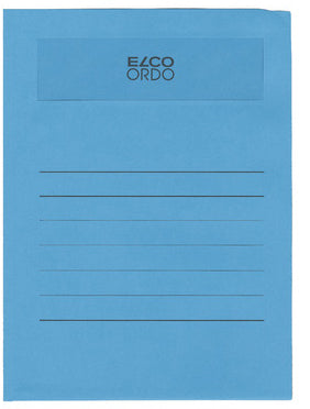 ELCO Dossier d'organ. Ordo A4 29465.32 volumino, bleu 50 pièces