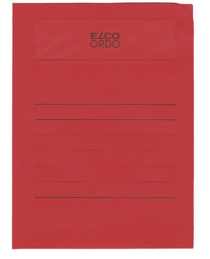 ELCO Dossier d'organ. Ordo A4 29465.92 volumino, rouge 50 pièces