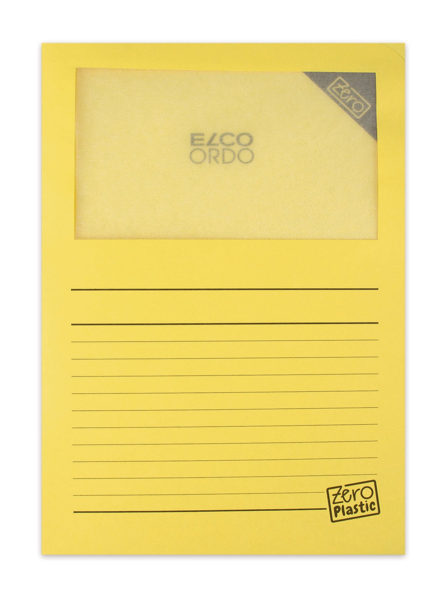 ELCO Dossiers d'organ. Ordo Zero A4 29479.72 jaune, 120g 100 pcs.