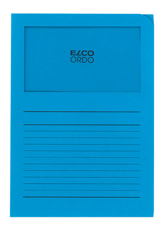 ELCO Dossier d'organ. Ordo A4 29489.32 classico, bleu int. 100 pièces