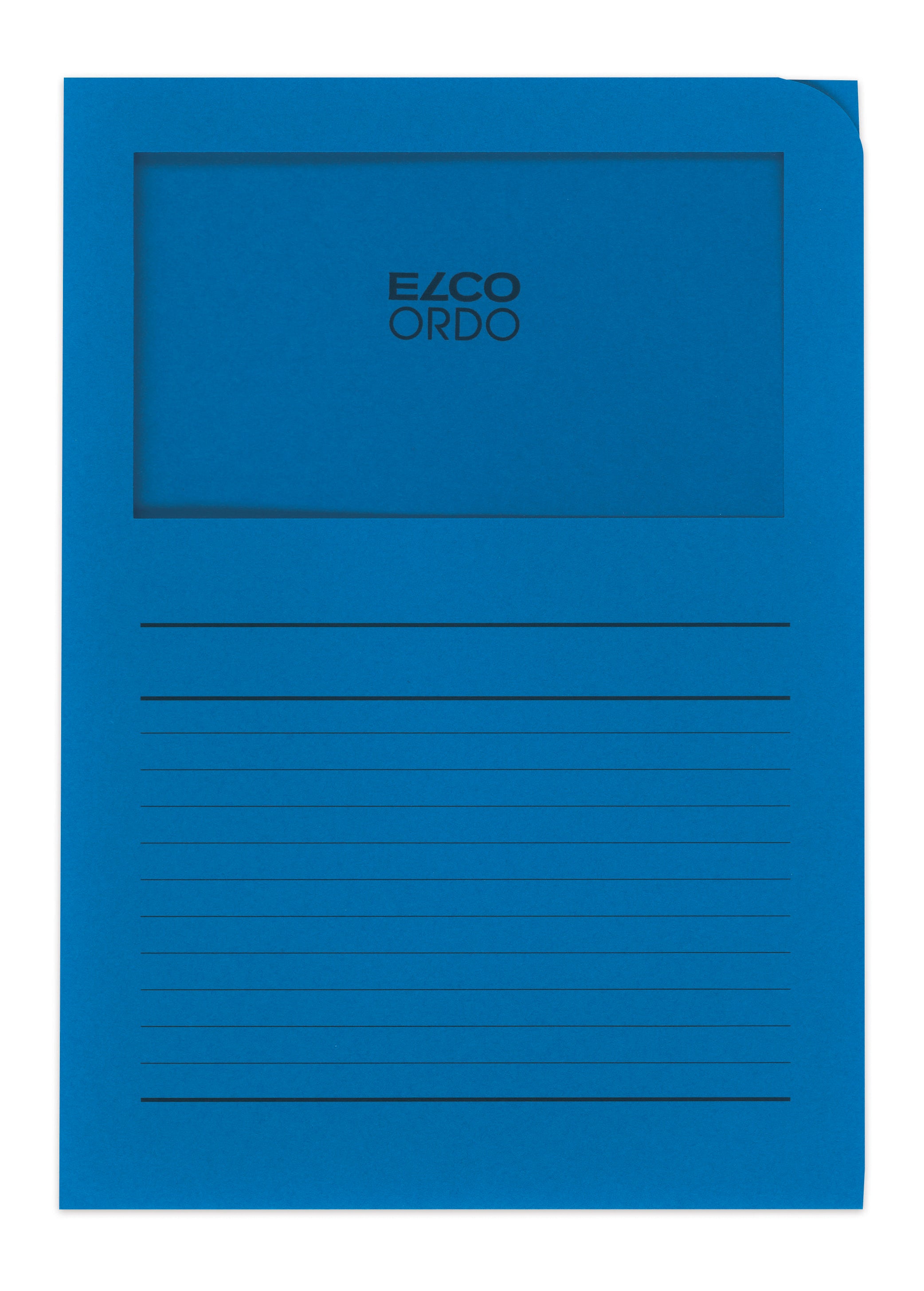 ELCO Dossier d'organ. Ordo A4 29489.33 classico, bleu roy. 100 pièces