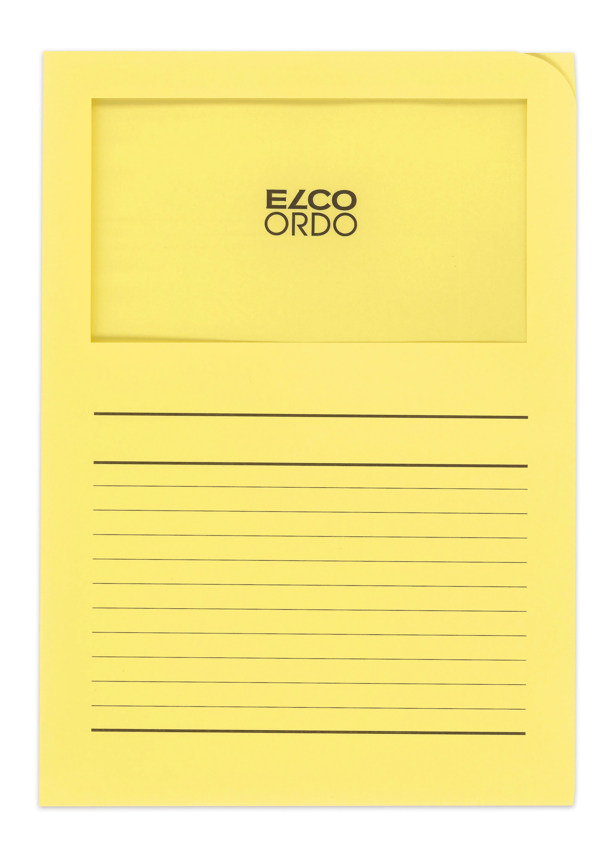 ELCO Dossier d'organ. Ordo A4 29489.71 classico, jaune 100 pièces