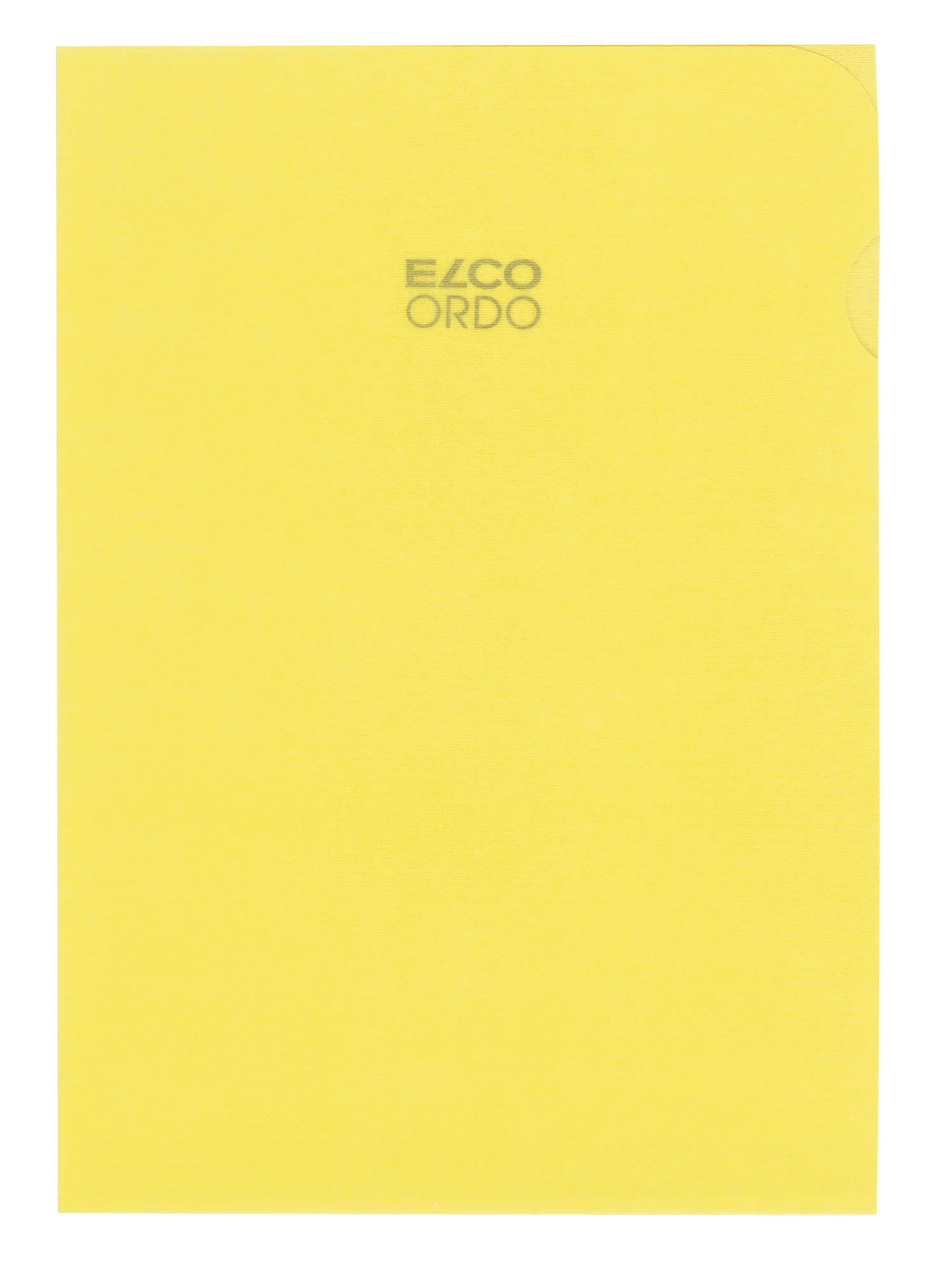 ELCO Dossier Ordo A4 29490.74 transparent, jaune 100 pièces