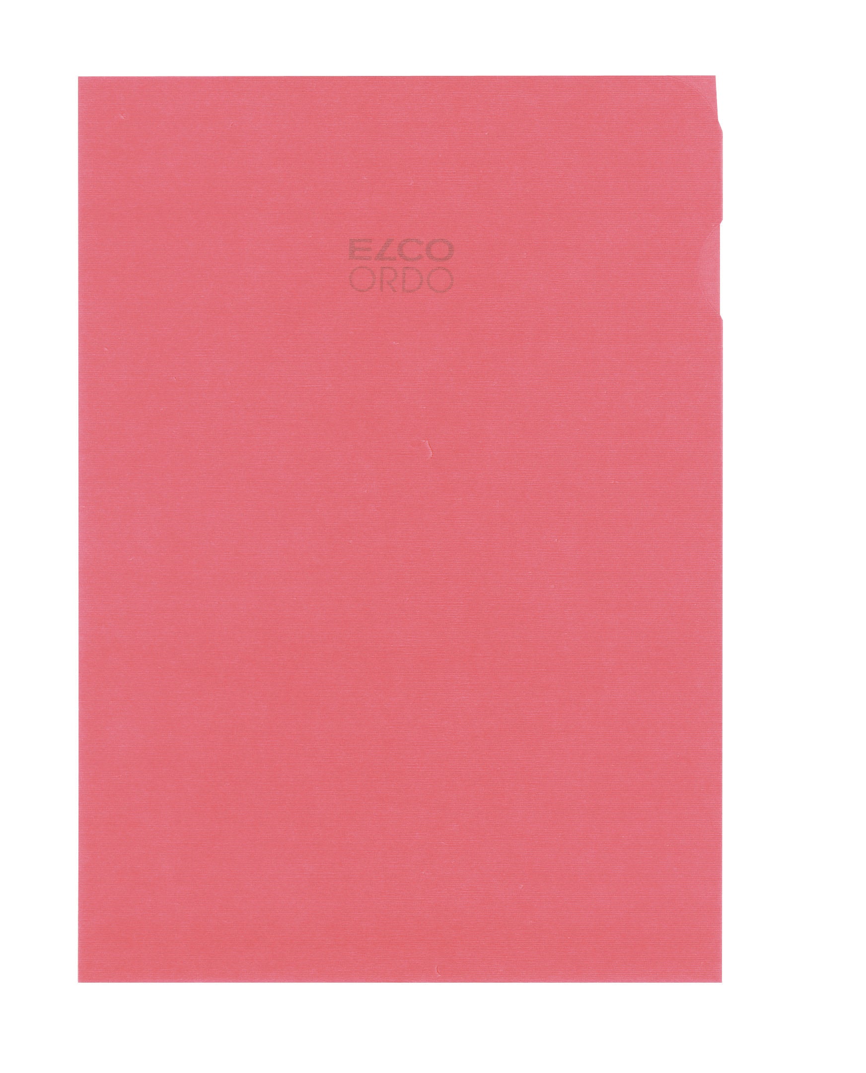 ELCO Dossier Ordo A4 29490.94 transparent, rouge 100 pièces