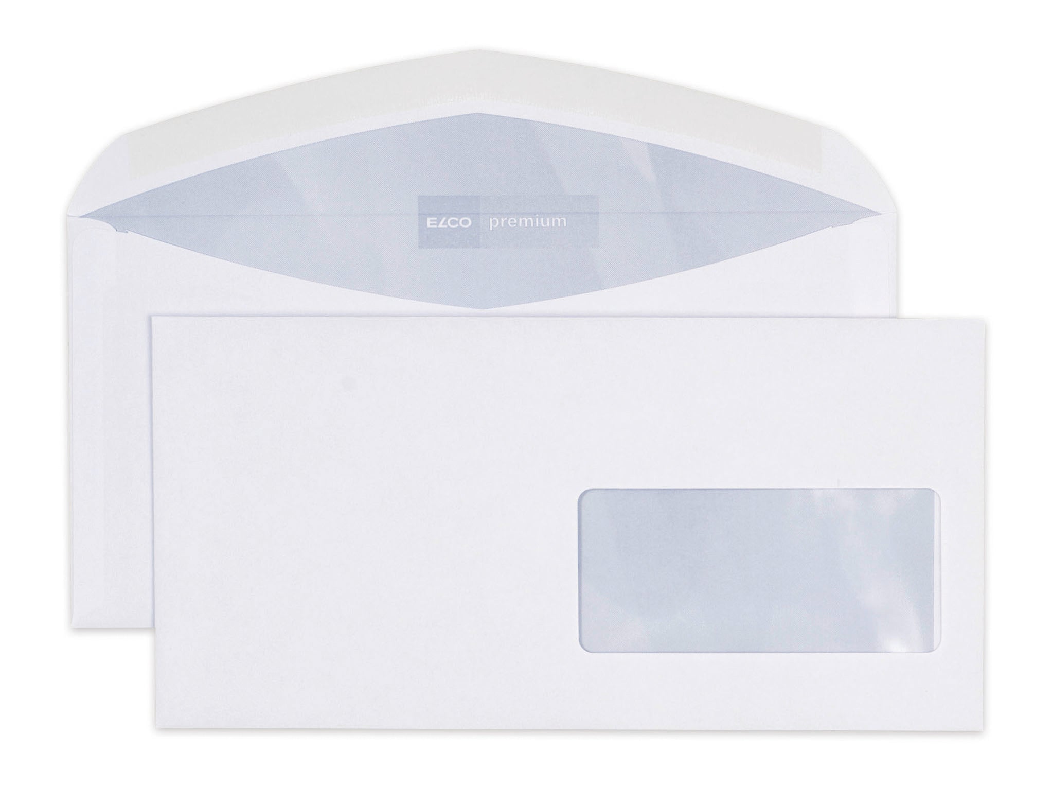 ELCO Enveloppe Premium a/fenê. C5/6 30496 100g, blanc 500 pcs.